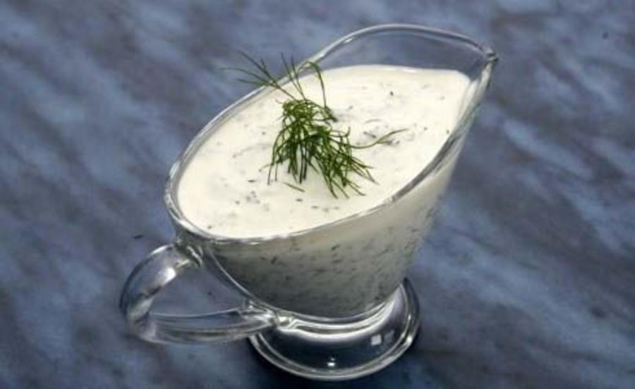 Вегетарианский соус для картофеля белый