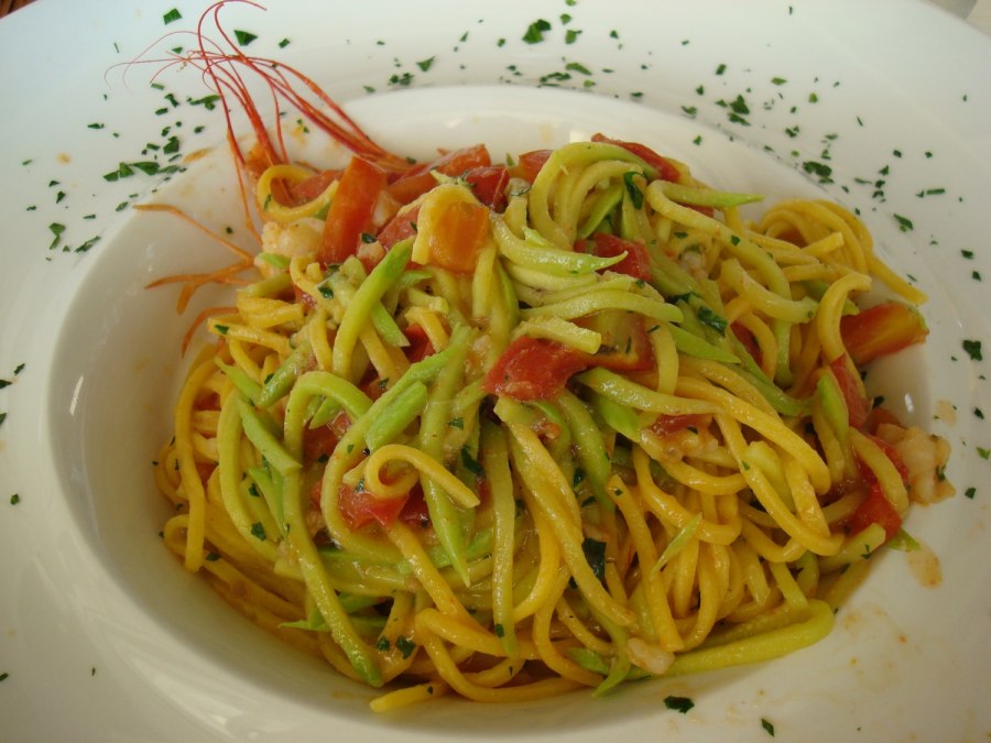 Макароны в отеле