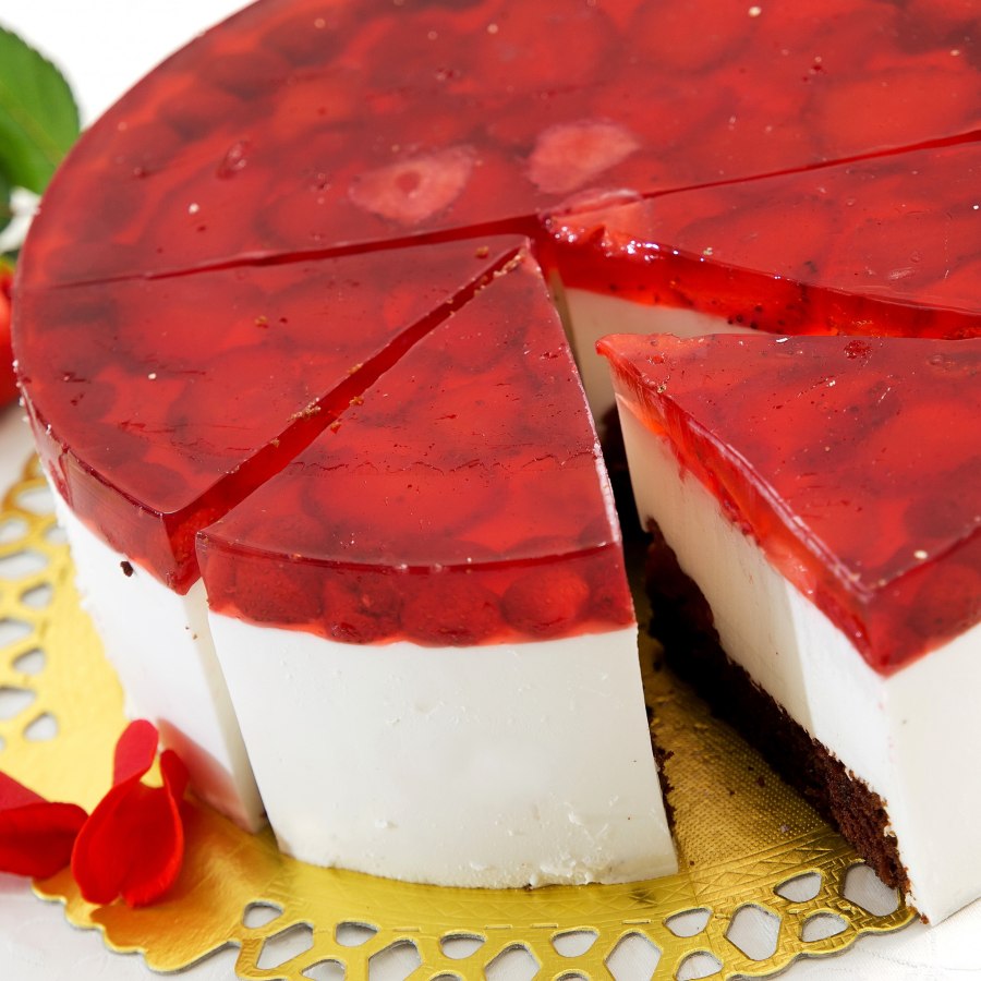 Украшения из желе для торта