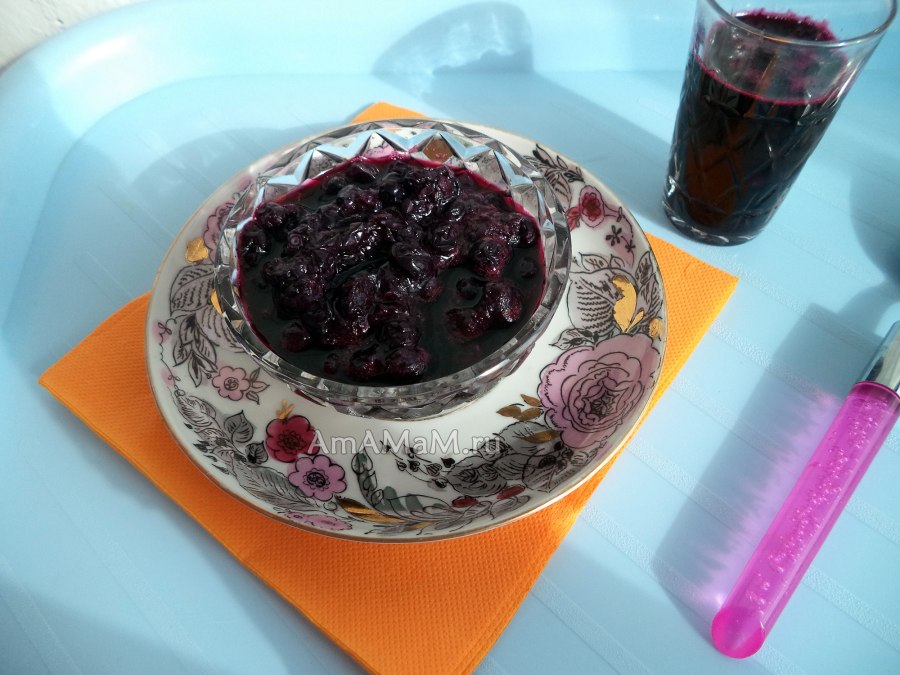 Желе из голубики на зиму