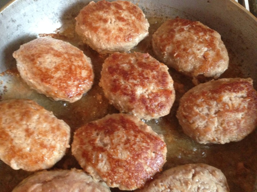 Мясные гнёзда из фарша