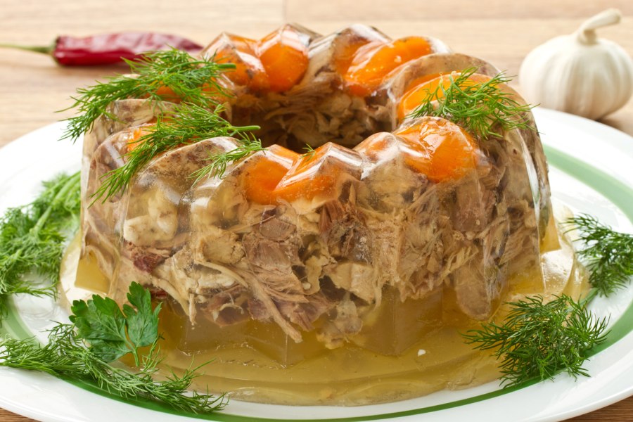 Холодец с агар агаром