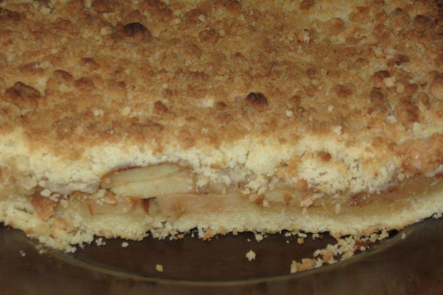 Пироги с яблоками рассыпчатые