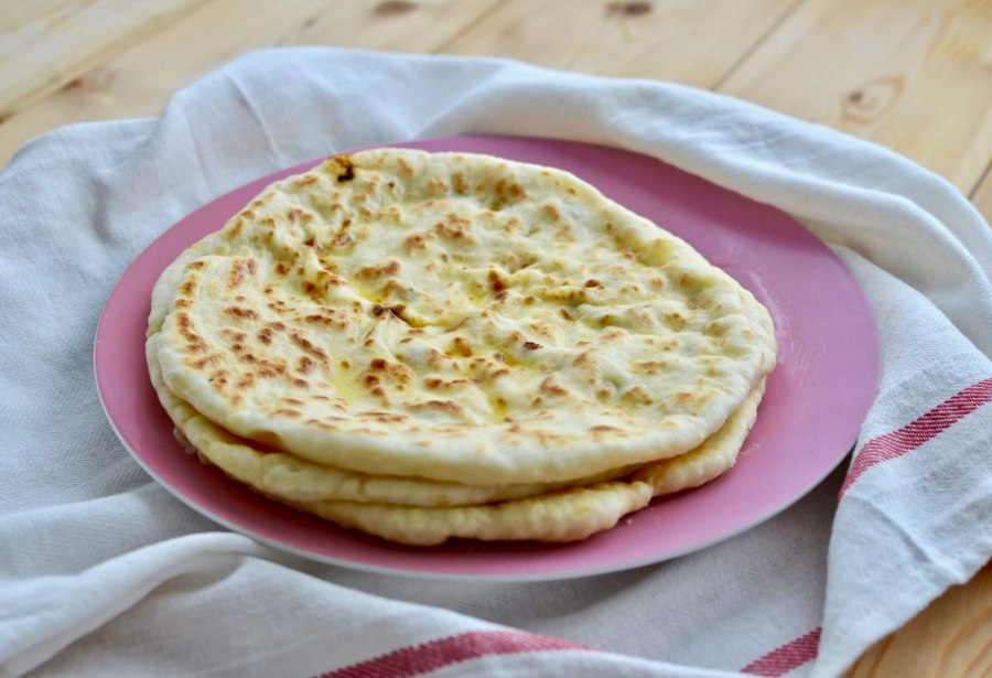 Лепешки на сухой сковороде