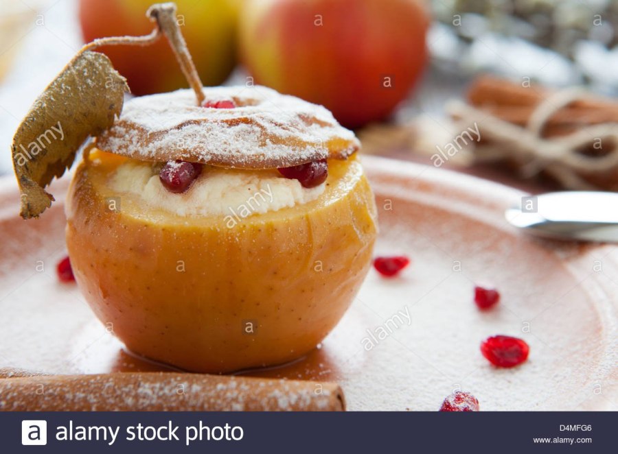 Печеные яблоки