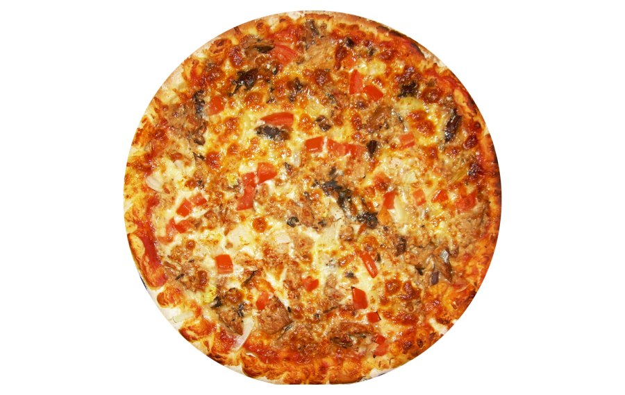 Пицца с тунцом и кукурузой