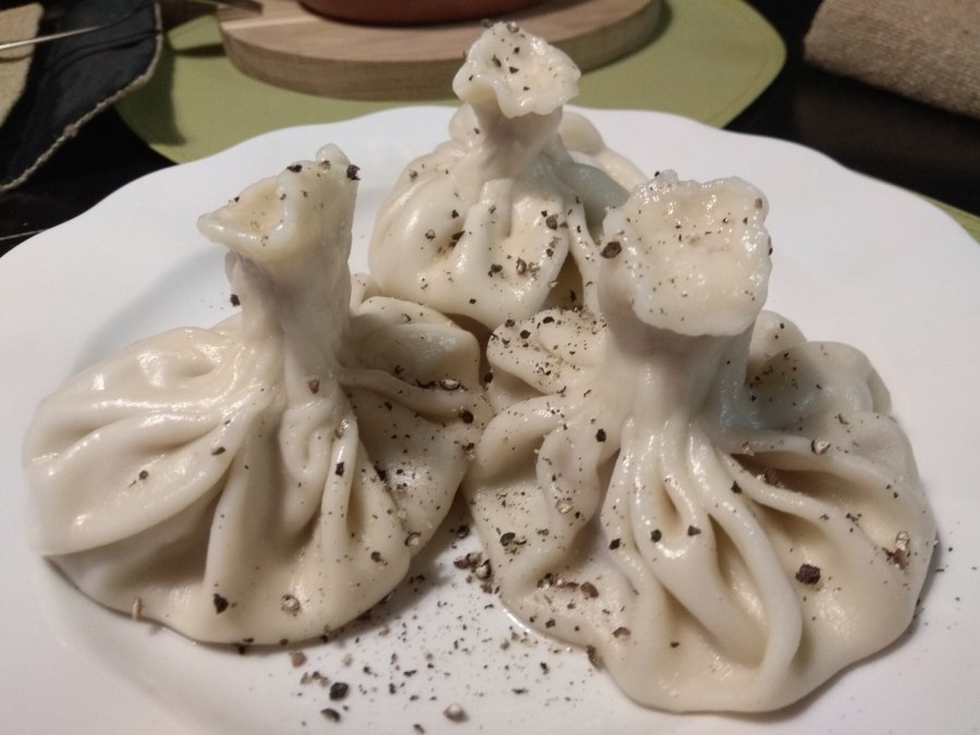 Грузинские пельмени хинкали