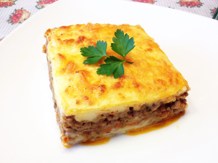 Мясная запеканка