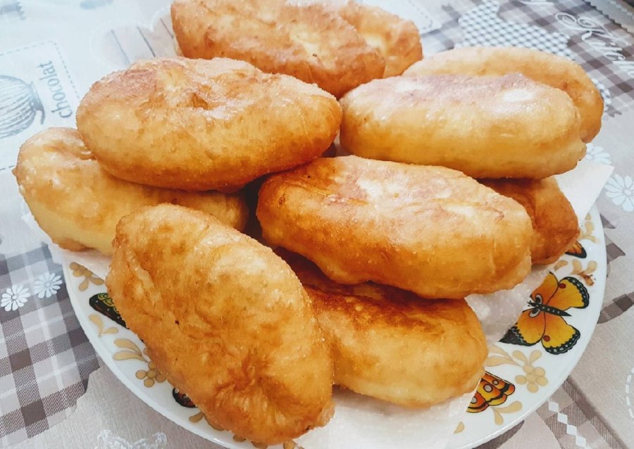 Красивые жареные пирожки