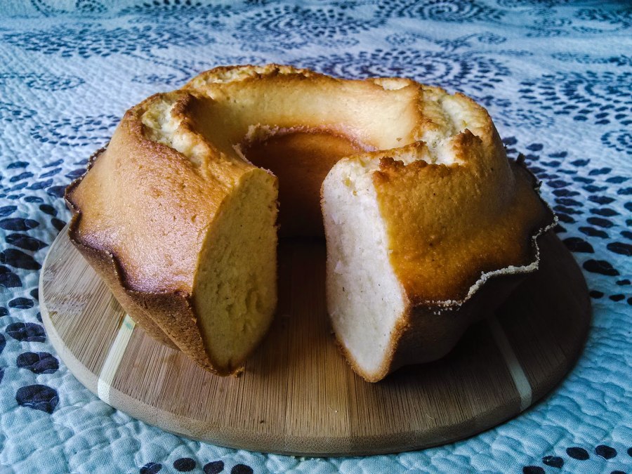 Кекс кокосовый для хлебопечки