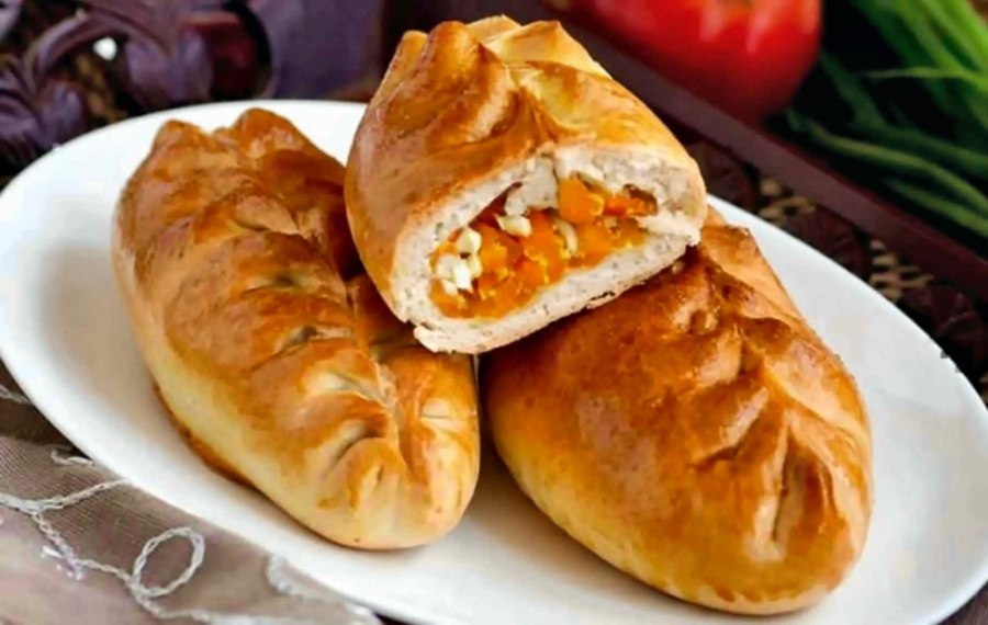Жареные пирожки сладкие