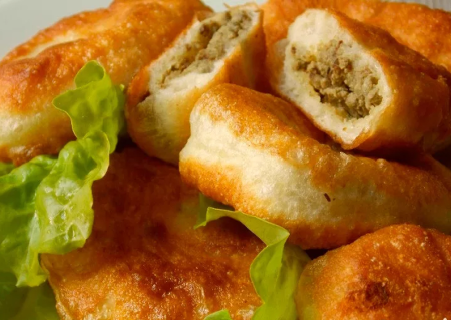 Пирожки с капустой жареные