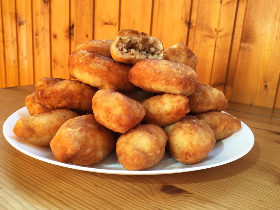 Узбекские жареные пирожки Гумма