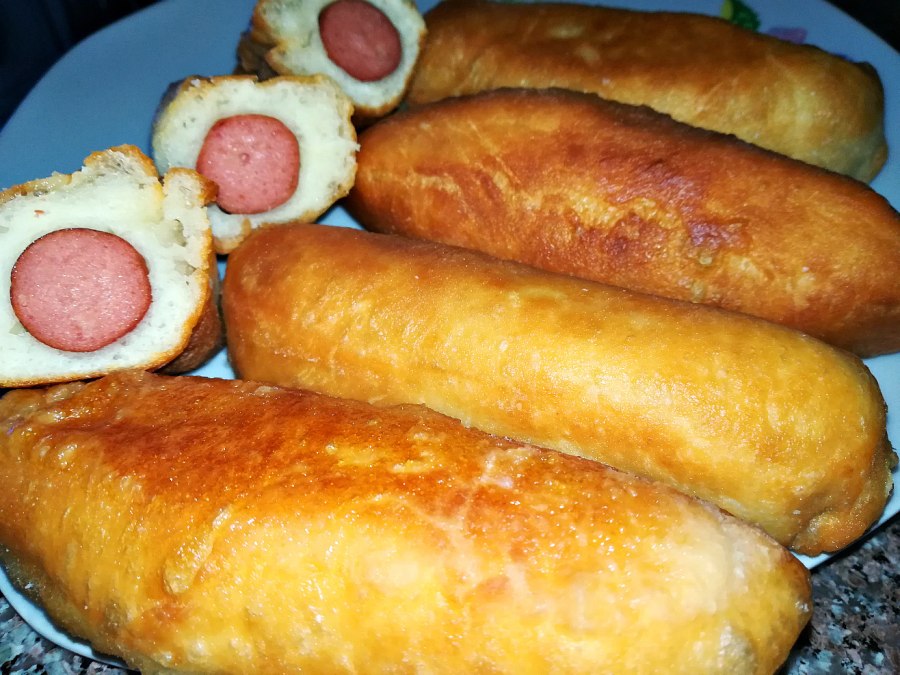 Домашние Корн-доги (сосиски в тесте)