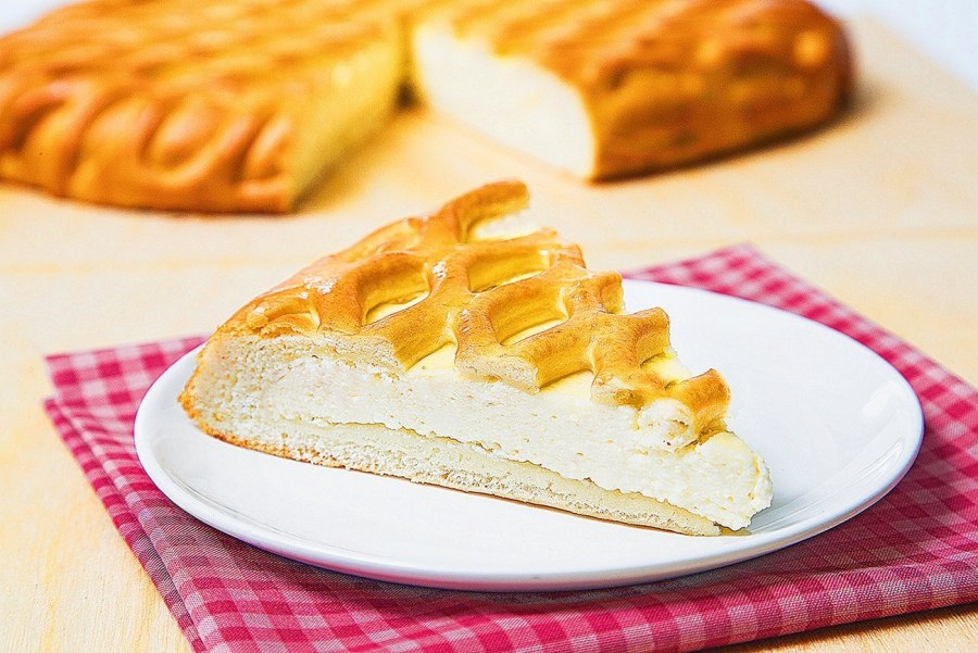 Рассыпчатый творожный пирог