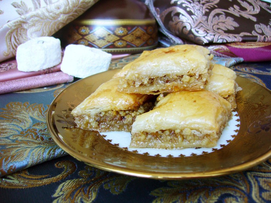 Тесто фило соломкой