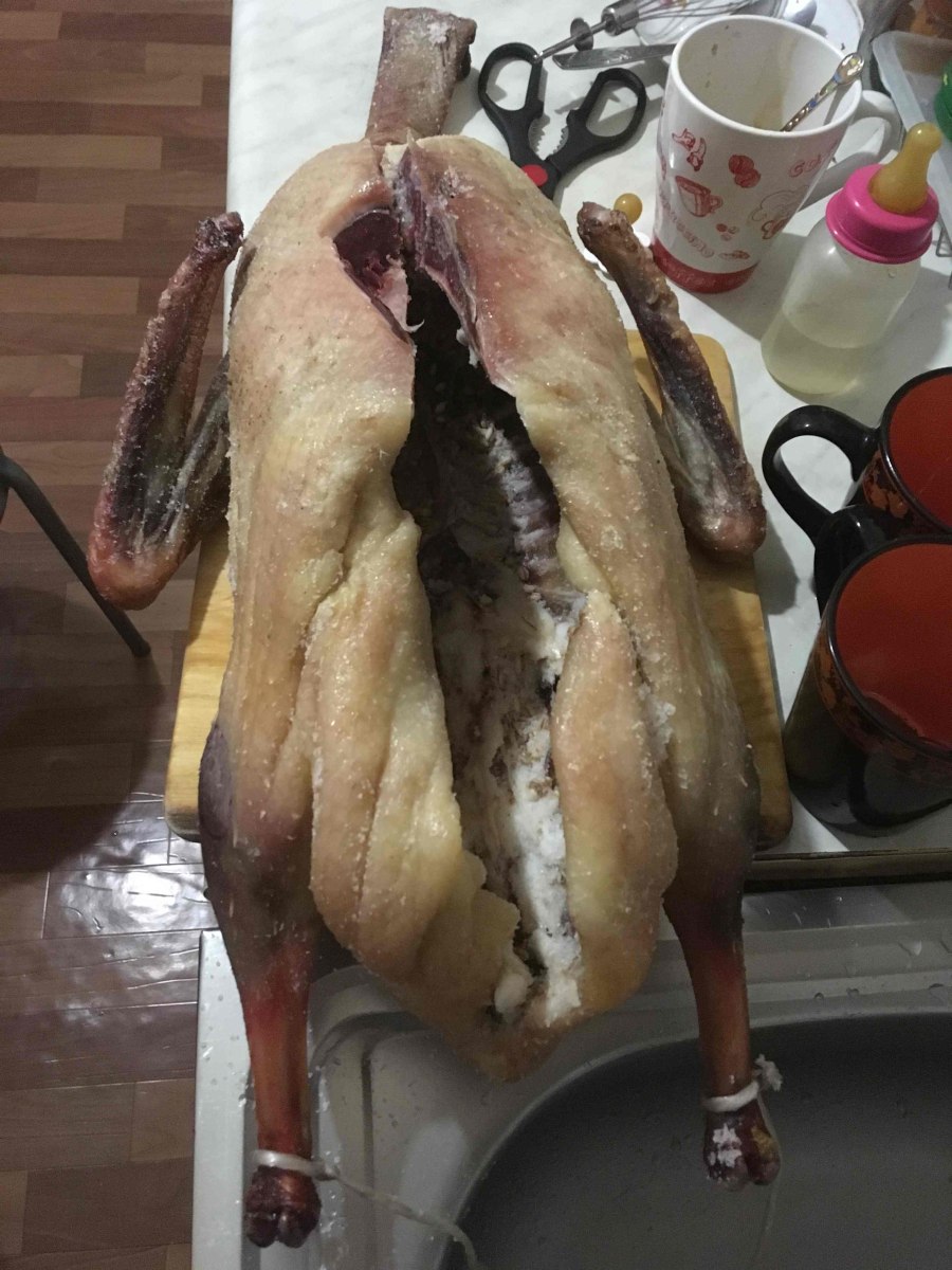 Вяленое мясо подача в ресторане