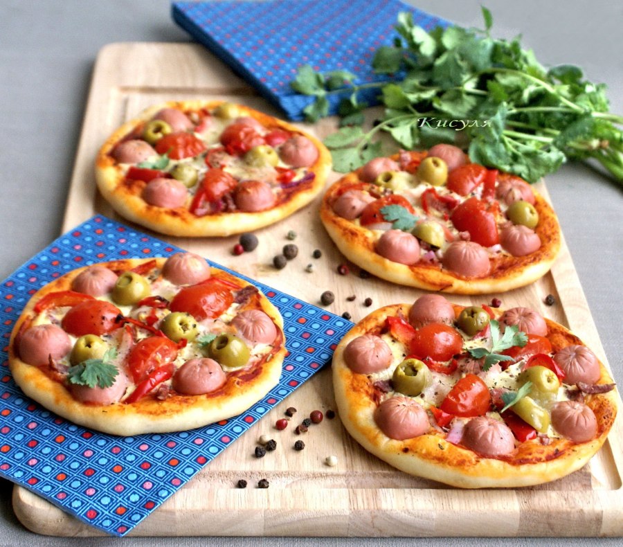 Порционная мини пицца