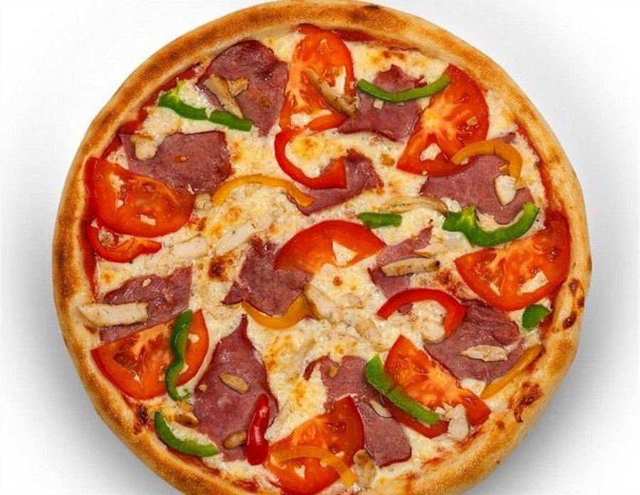 Пицца салями курица