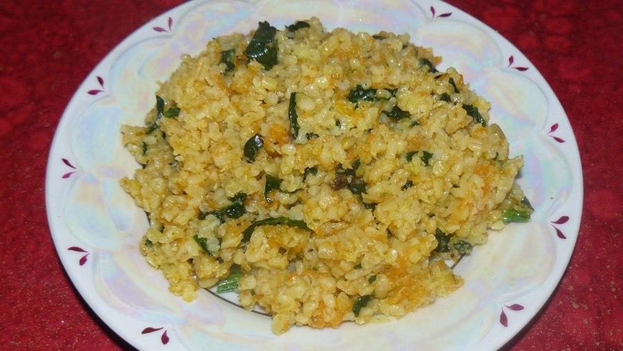 Куриное филе с булгуром