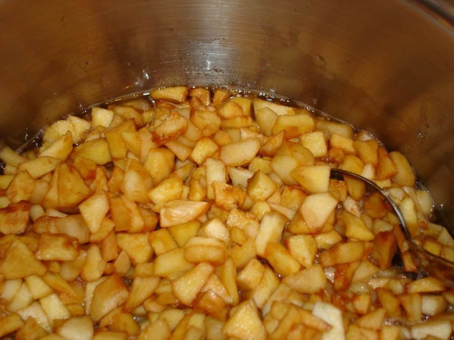 Начинка для пирогов из яблок