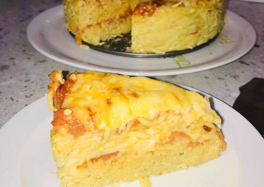 Этапы приготовления запеканки