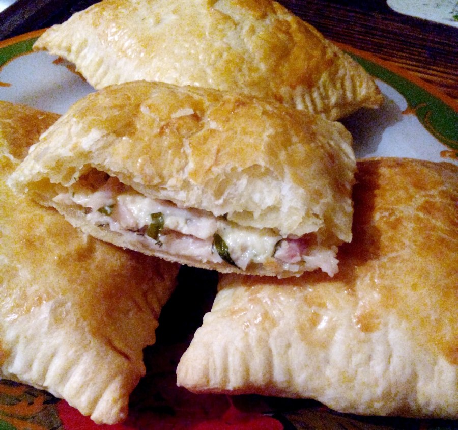 Пирог с мясом и картошкой
