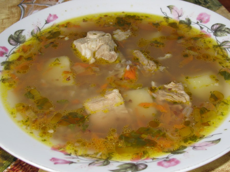 Суп из школьной столовой