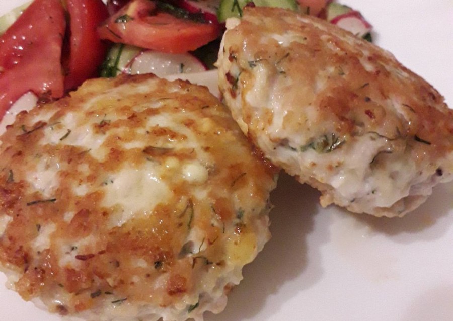 Котлеты рубленые из филе курицы