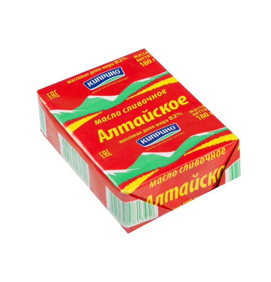Масло сливочное Алтайское Киприно