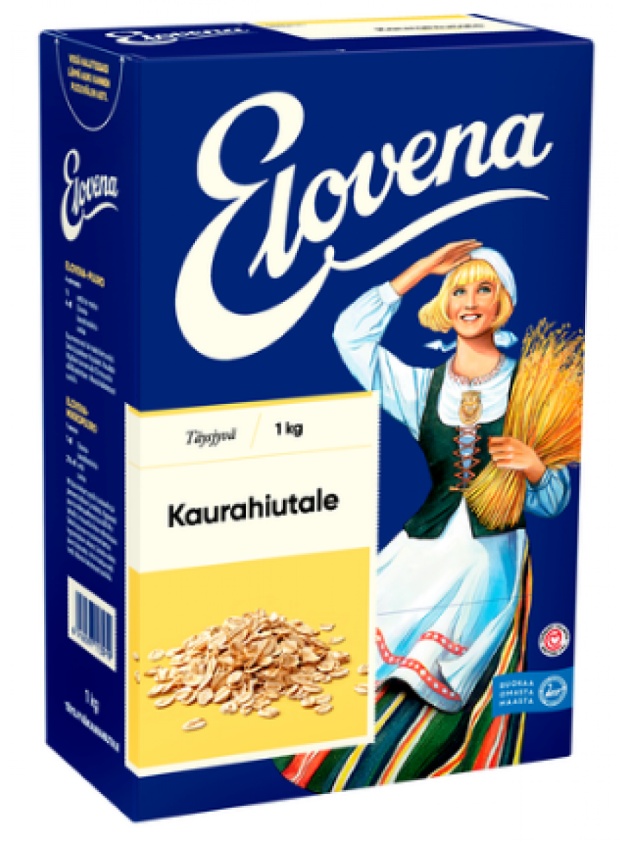 Elovena овсяные хлопья