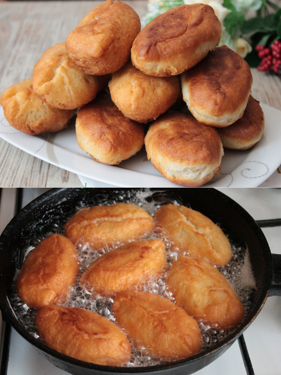 Пироги жареные на сковороде
