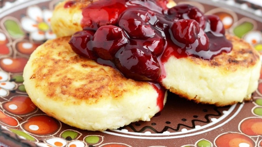 Сырники с джемом