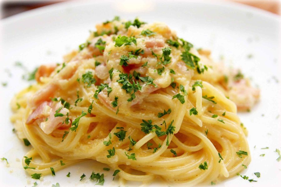 Паста карбонара «pasta alla Carbonara»