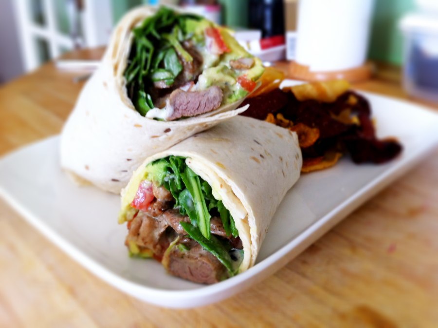 Lamb Kebab Wrap