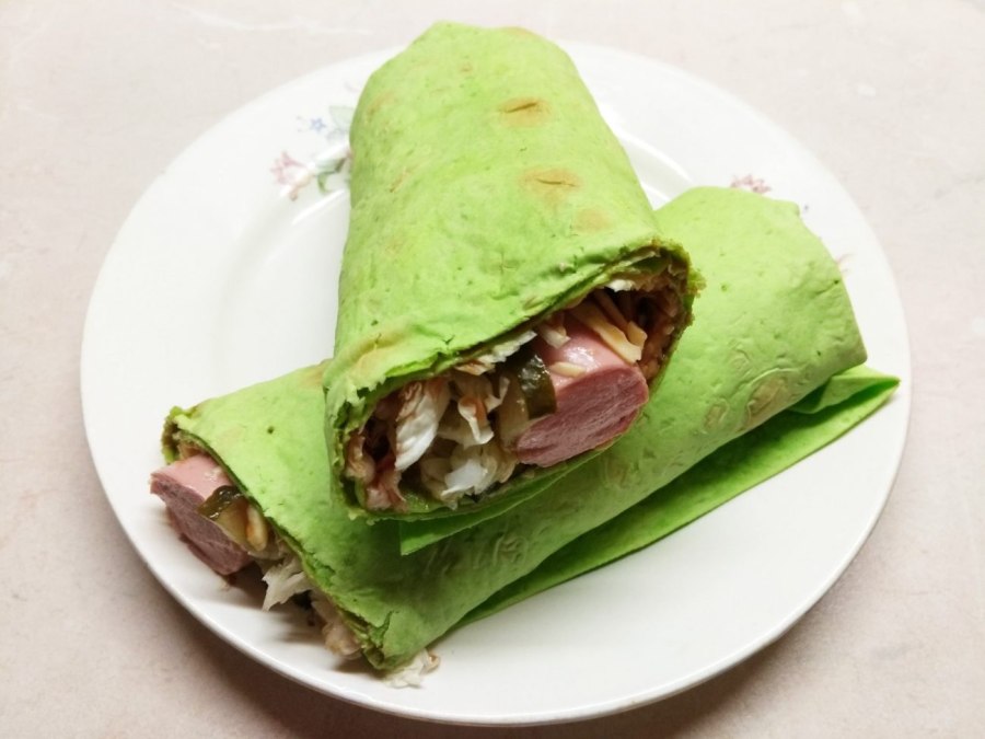 Зеленый лаваш