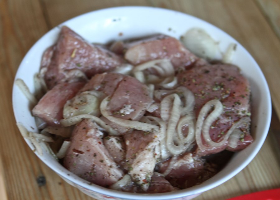 Мясо в уксусе