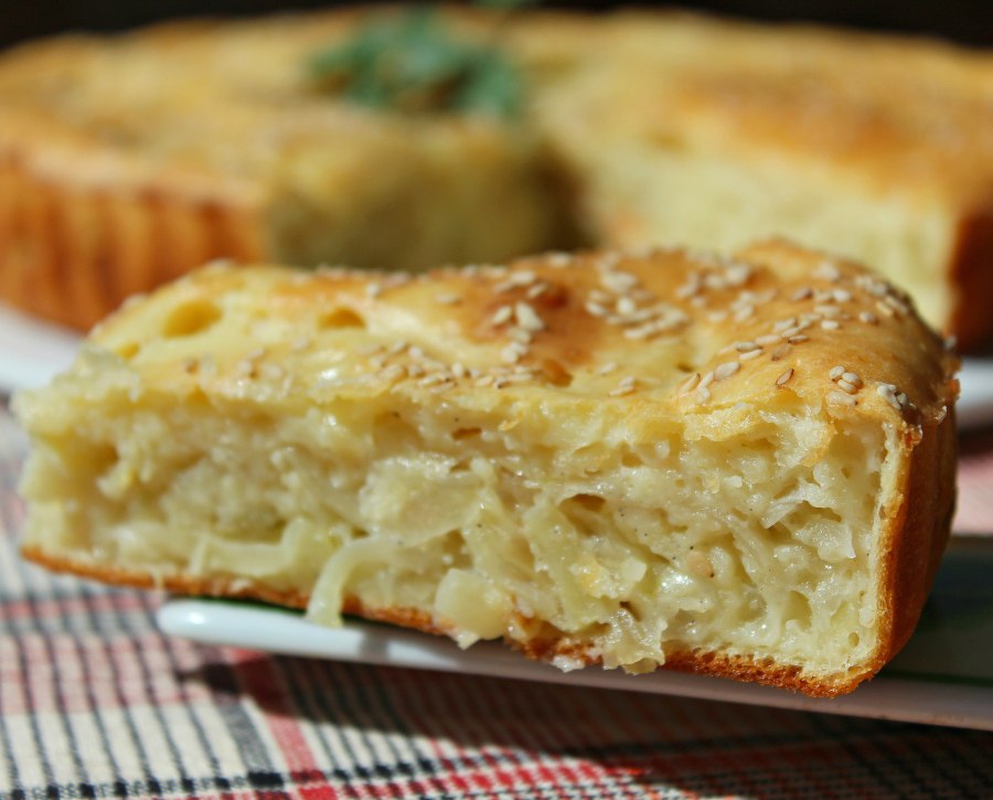 Пирог с капустой