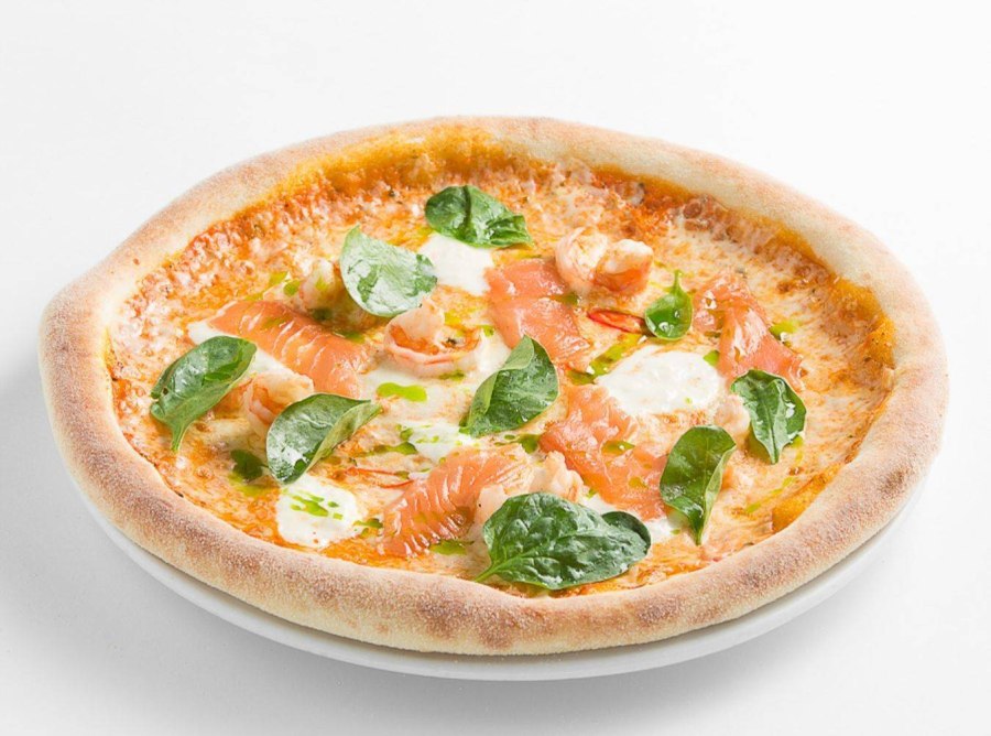 Пицца с морепродуктами (Seafood pizza)
