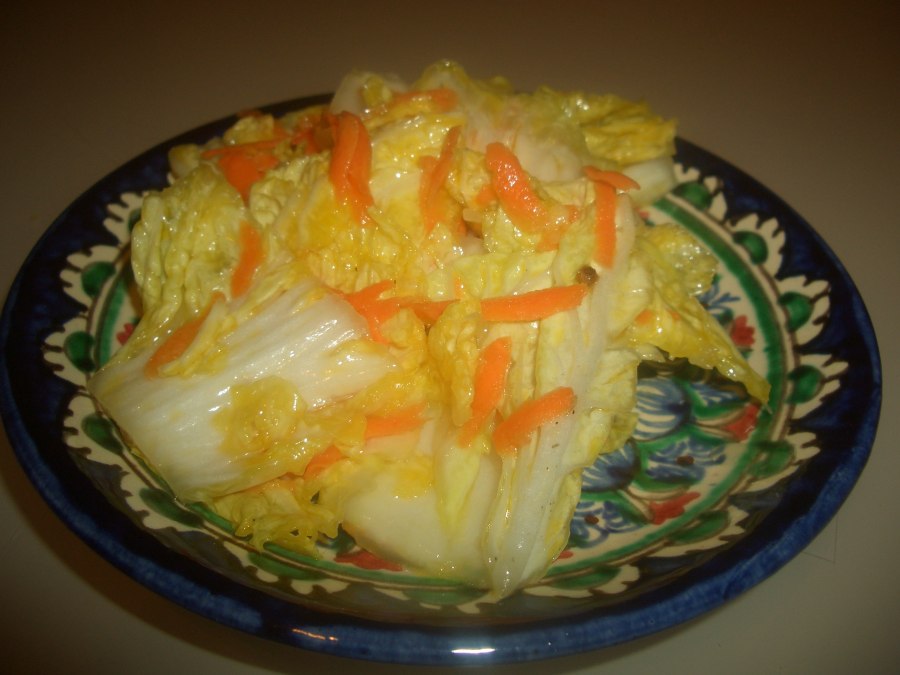 Пекинская соленая капуста
