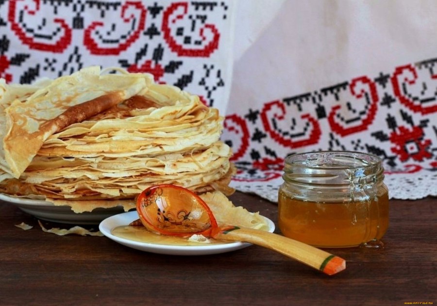 Масленица мед
