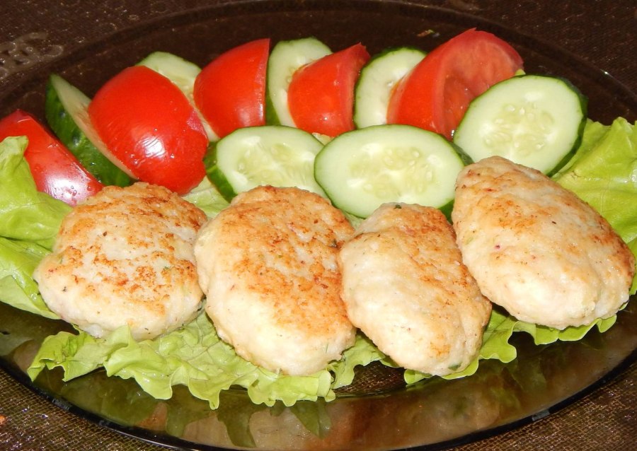 Кальмаровые котлеты постные