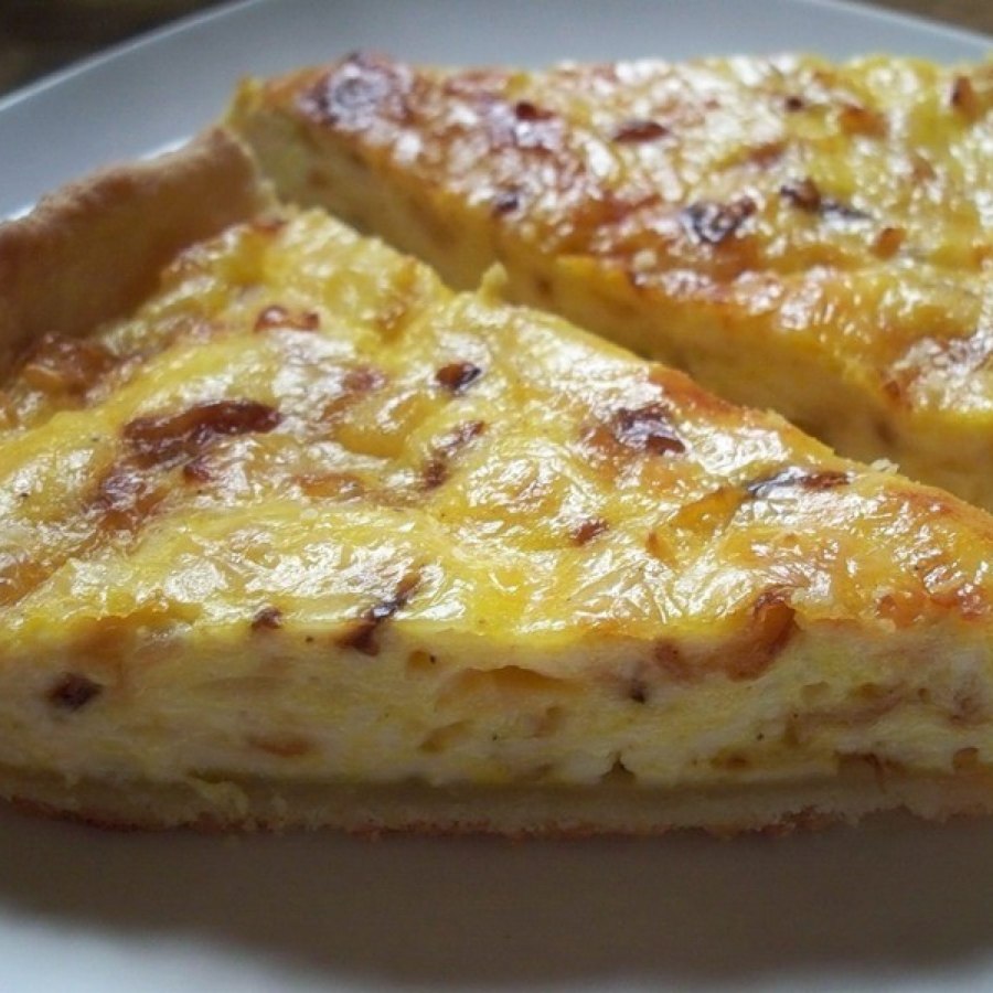 Сочный пирог с сыром