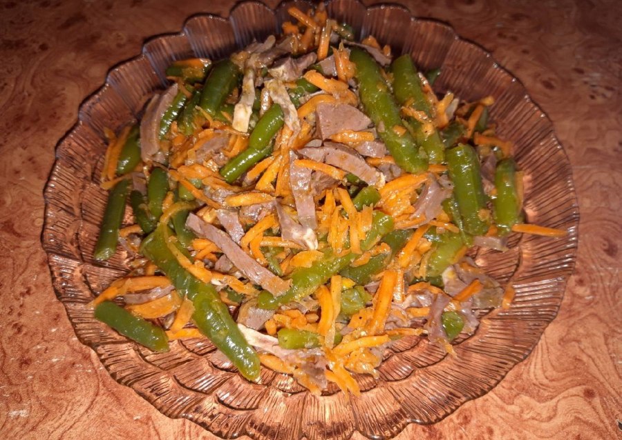 Спаржа фасоль стручковая замороженная