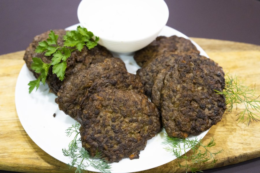 Печеночники из говяжьей печени