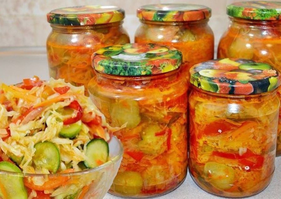 Вкуснейший салат "Берегись, водка!"