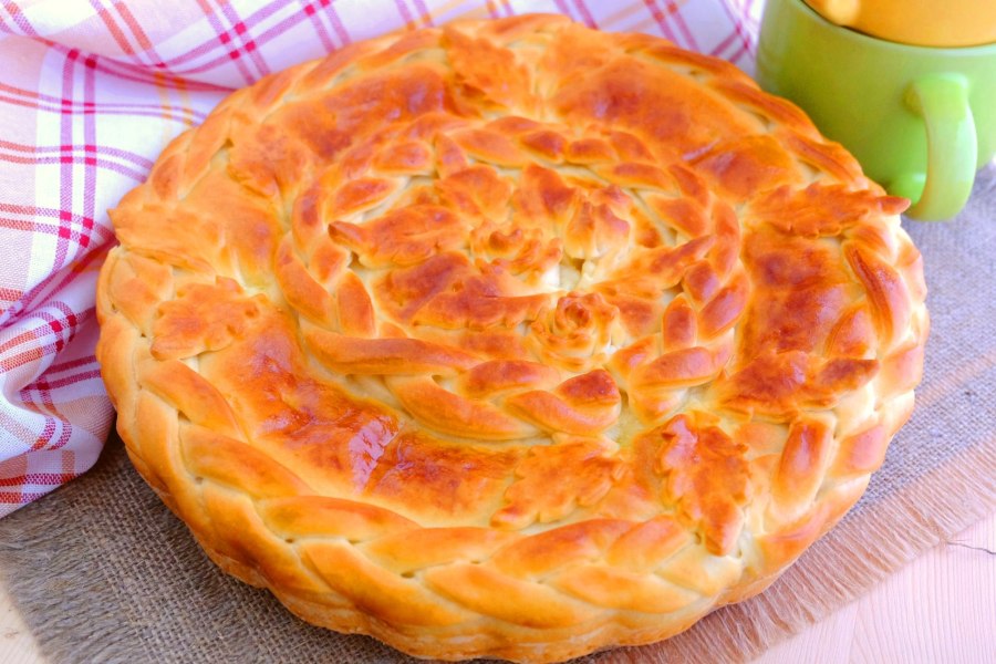 Красивые пироги с капустой