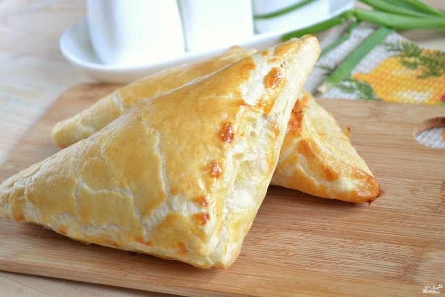 Хачапури треугольником