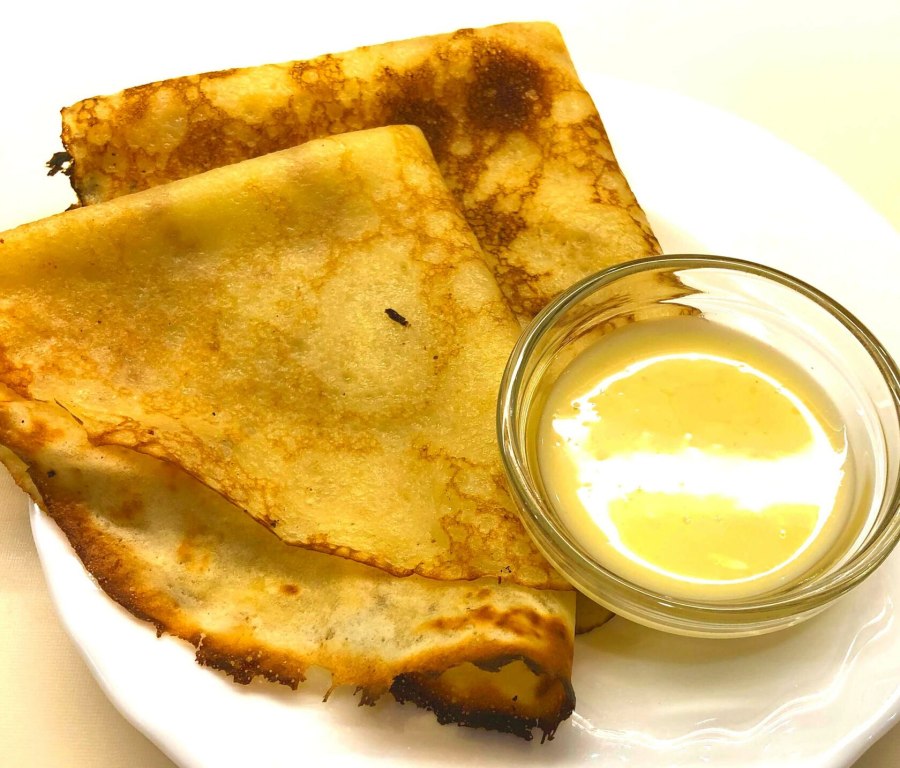 Блины со сгущенкой