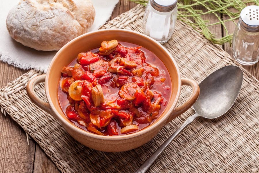 Мясо по венгерски